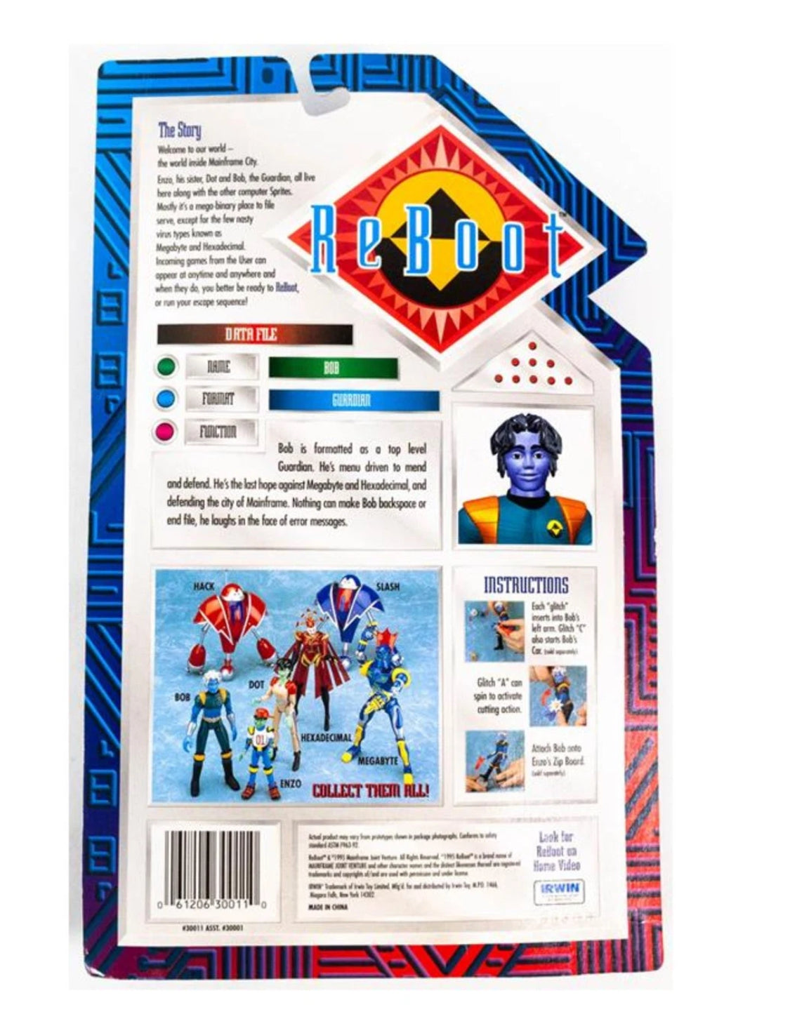 Reboot Bob Action Figure (1995)