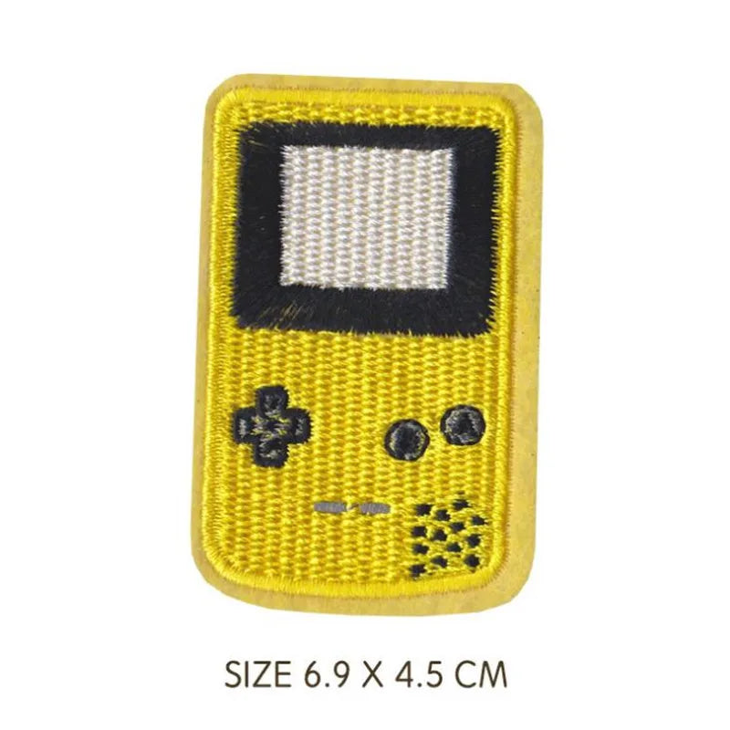 Gameboy Embroidered Patches
