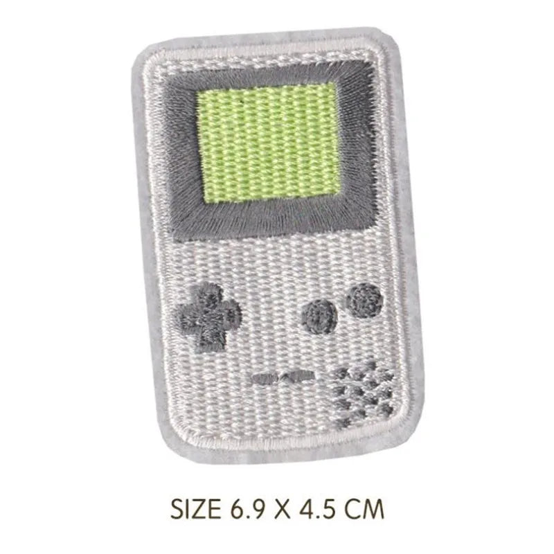 Gameboy Embroidered Patches