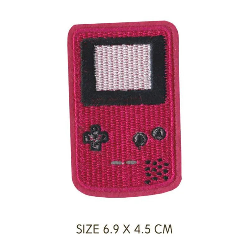 Gameboy Embroidered Patches