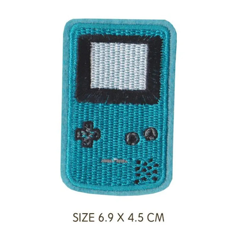 Gameboy Embroidered Patches