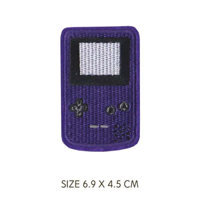Gameboy Embroidered Patches