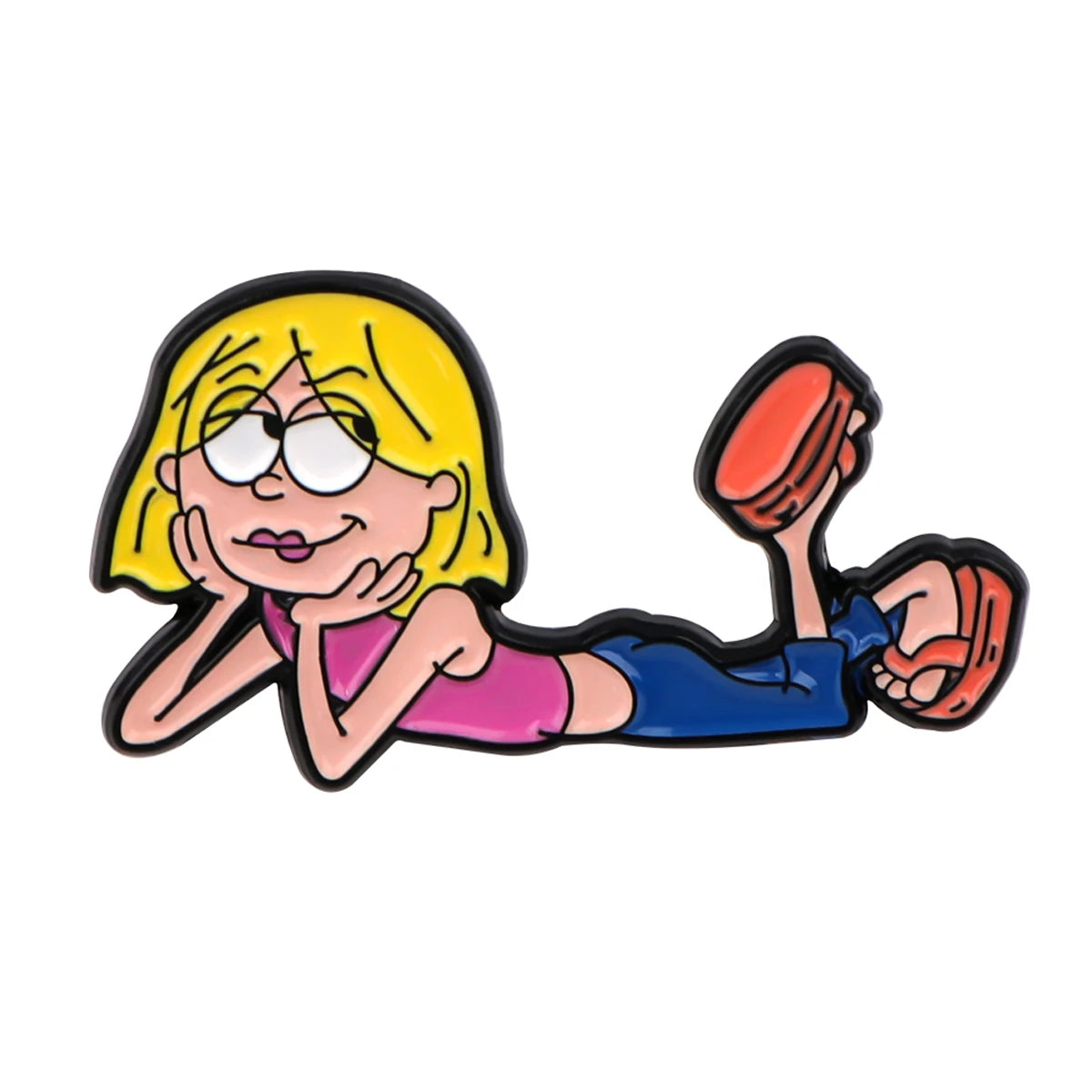 Lizzie McGuire Cartoon Pin