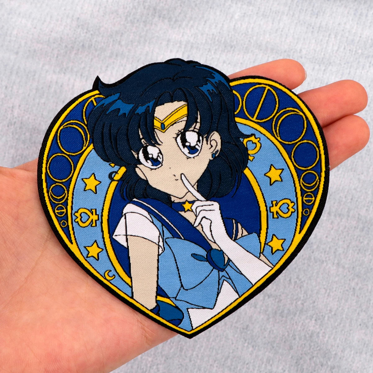 Sailor Moon Embroidered Patch β 9cm x 8cm (Iron-On or Sew-On)