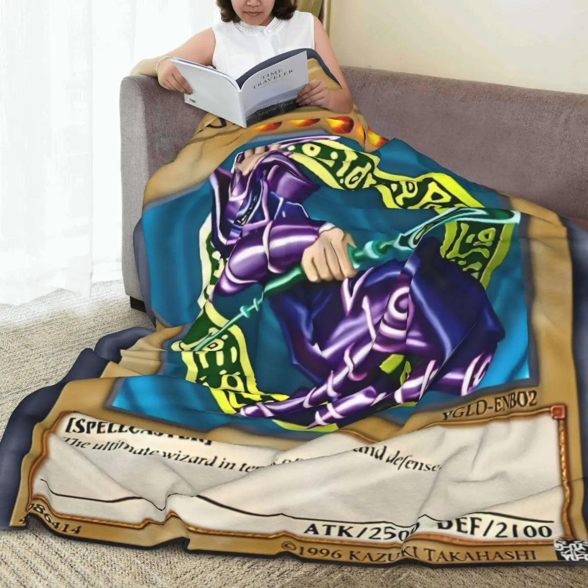 Yu-Gi-Oh! Dark Magician Blanket β 150cm x 200cm