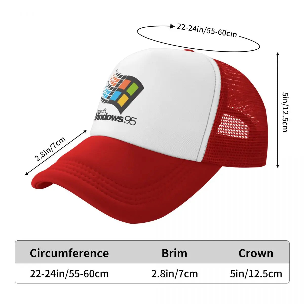 Windows '95 Trucker Hat