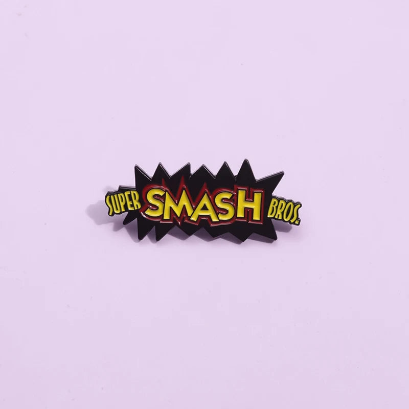Super Smash Bros Pin