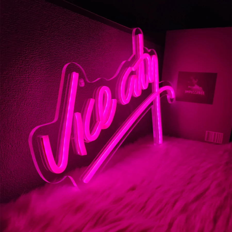 GTA Vice City Neon Sign