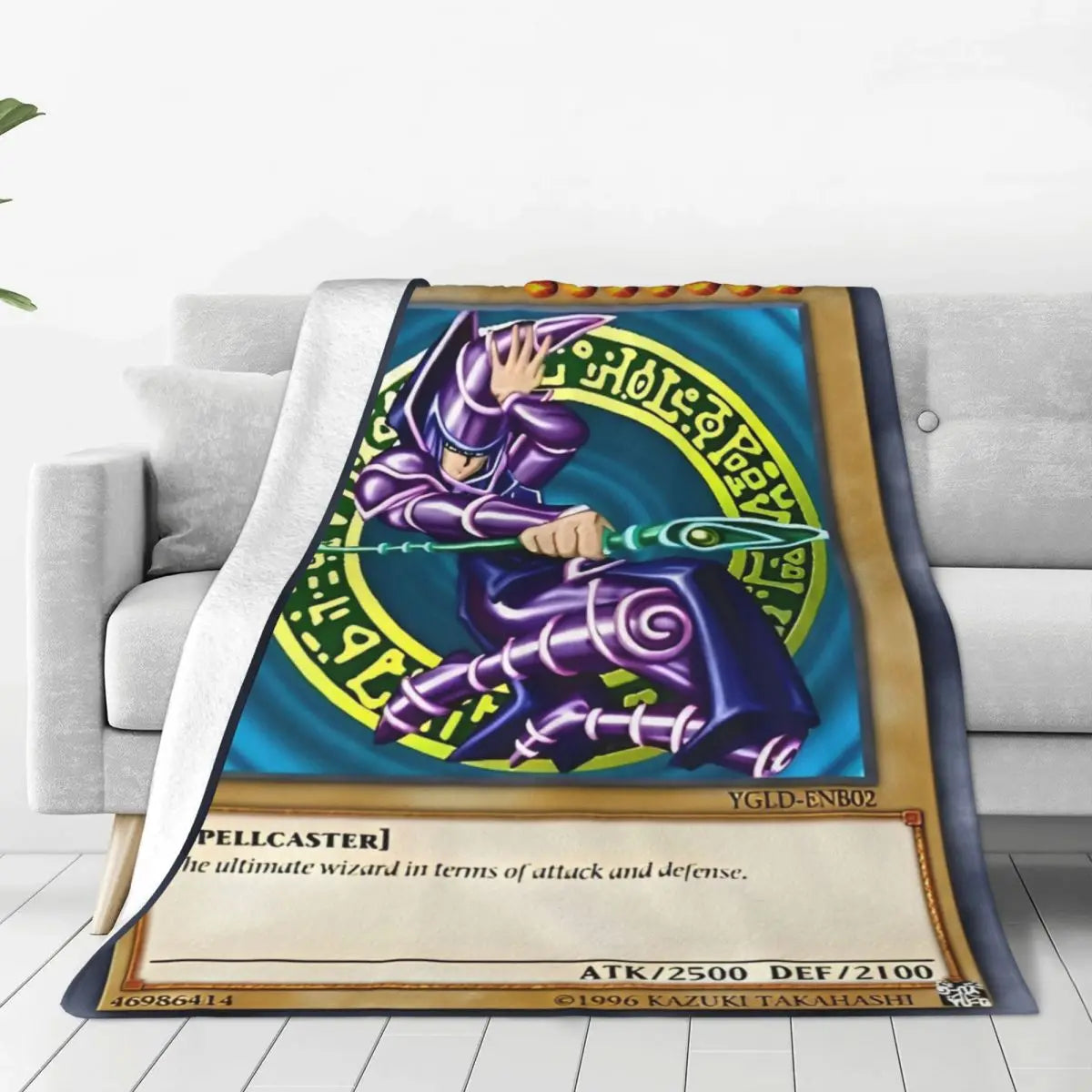Yu-Gi-Oh! Dark Magician Blanket β 150cm x 200cm