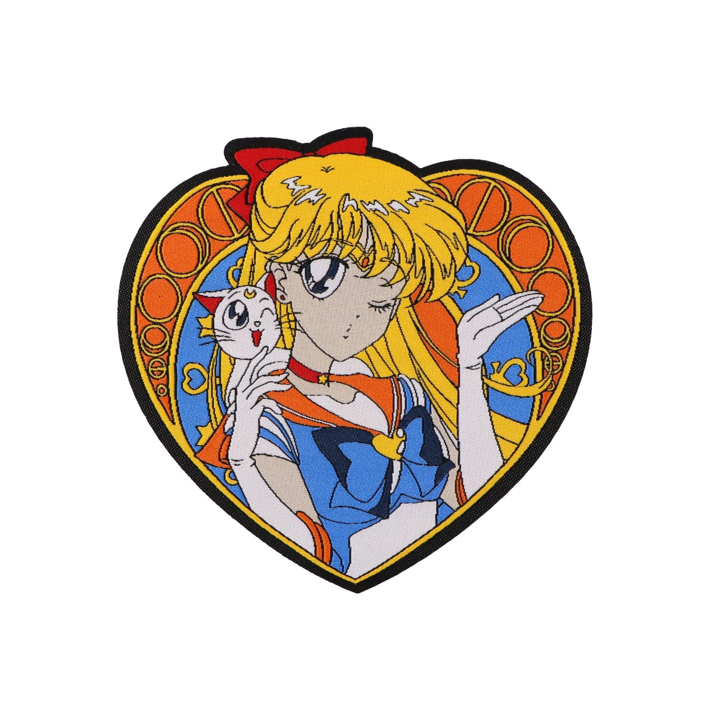 Sailor Moon Embroidered Patch β 9cm x 8cm (Iron-On or Sew-On)