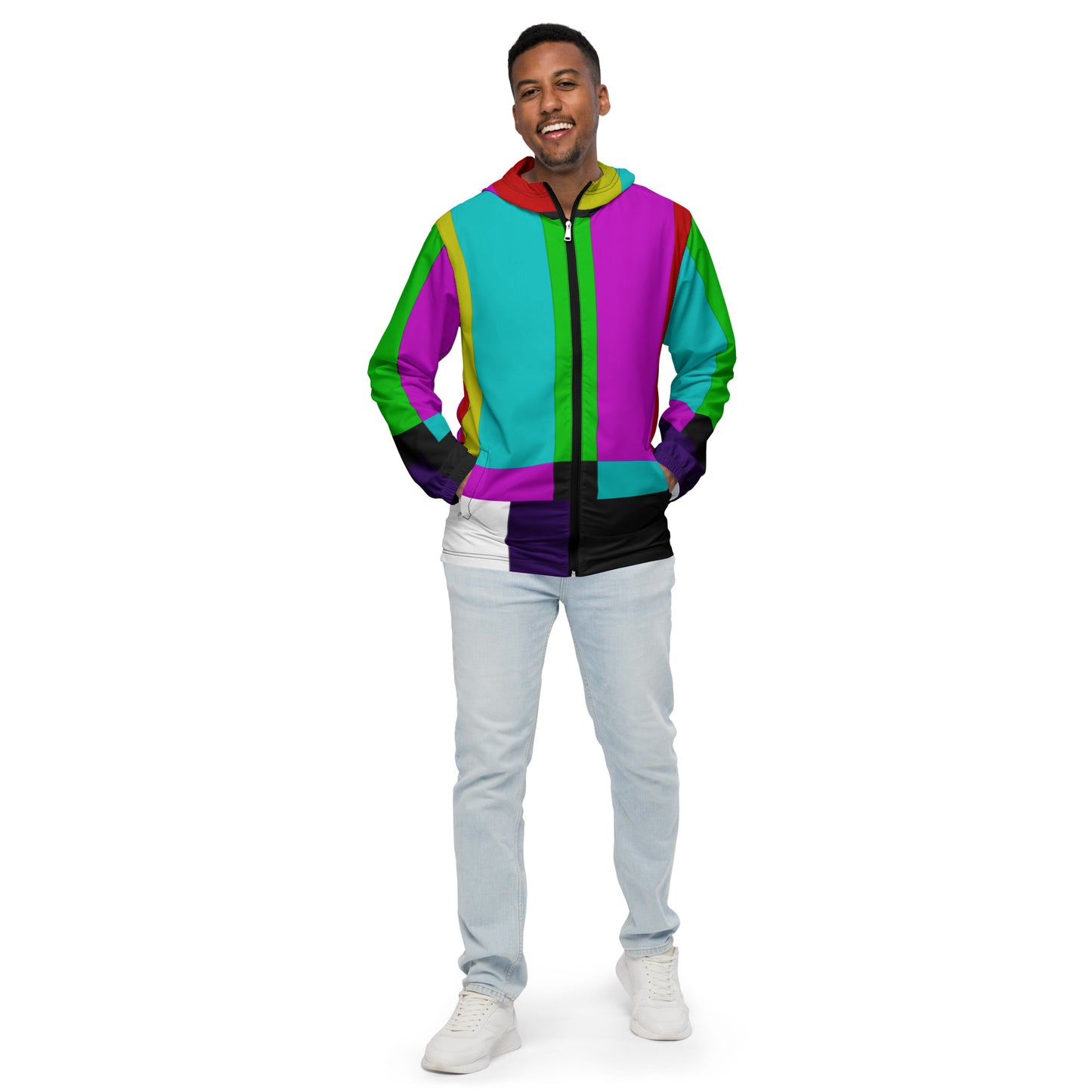 “Lost Signal” windbreaker