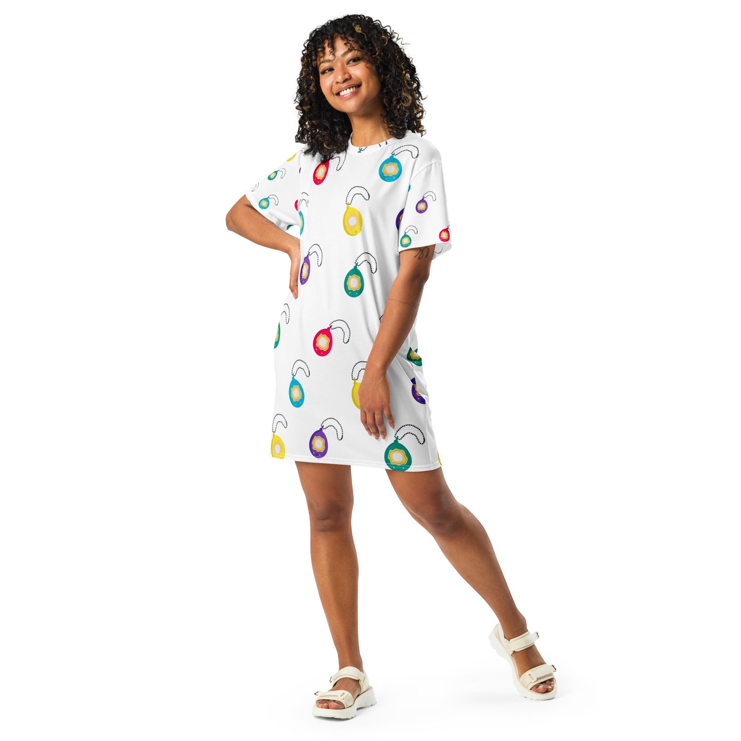 Tamagotchi T-shirt dress