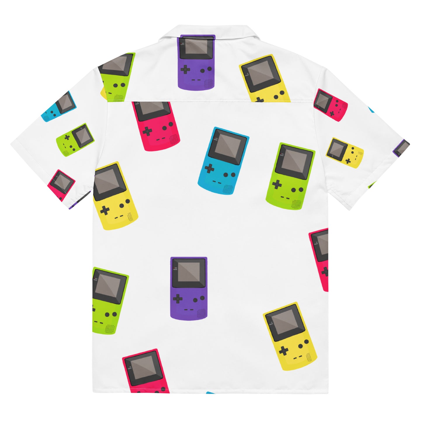 Retro Game boy Button up Shirt