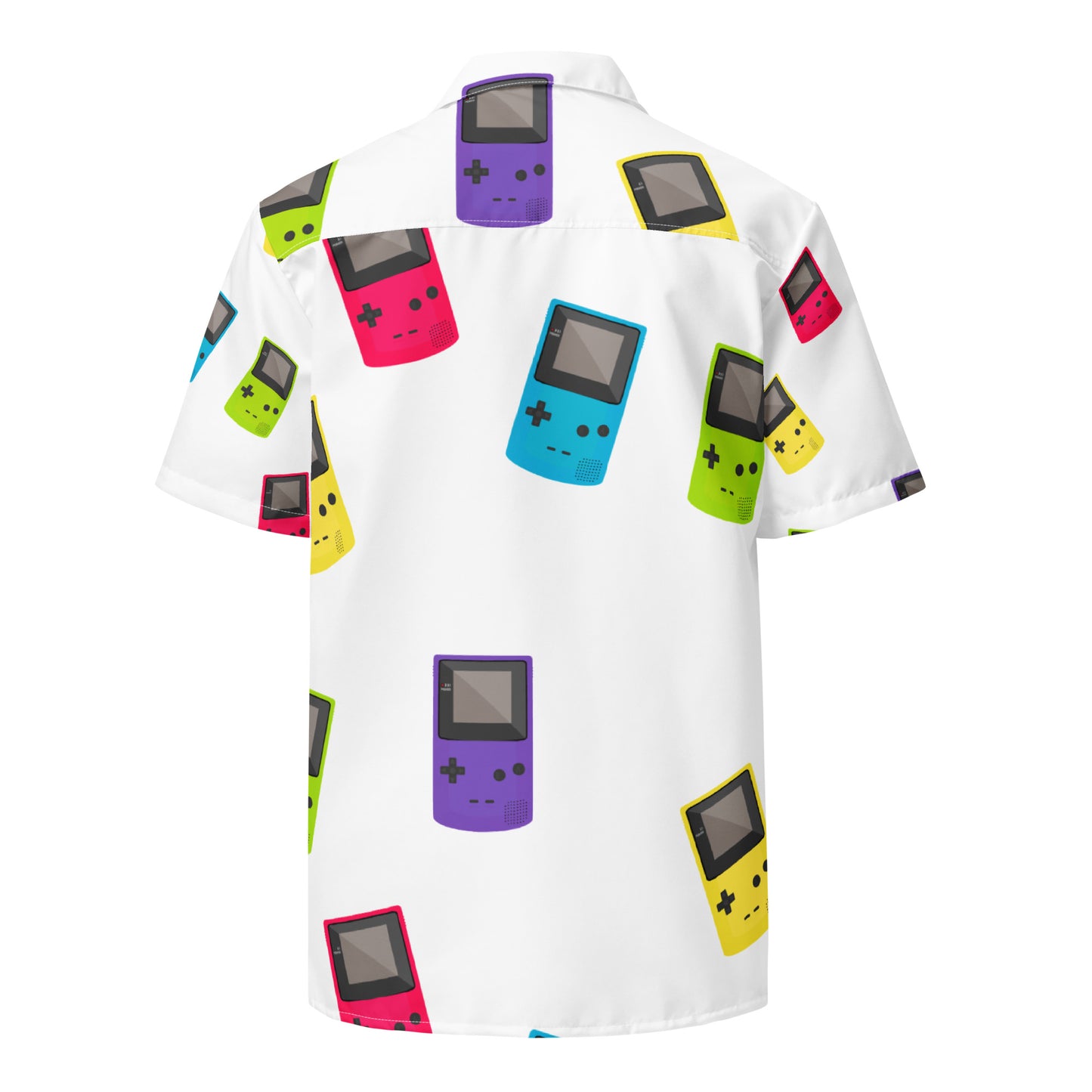 Retro Game boy Button up Shirt