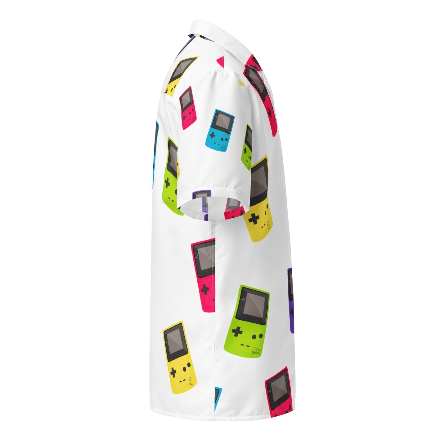 Retro Game boy Button up Shirt