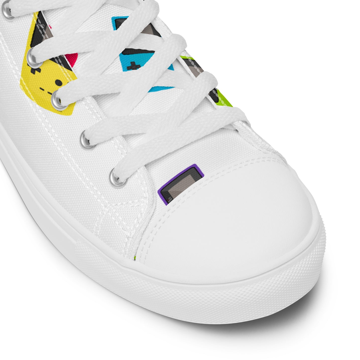 GameboyMen’s high top canvas shoes