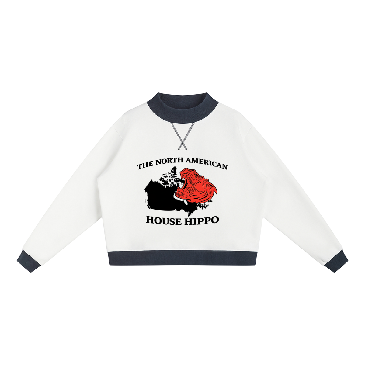 House Hippo Crewneck Sweatshirt