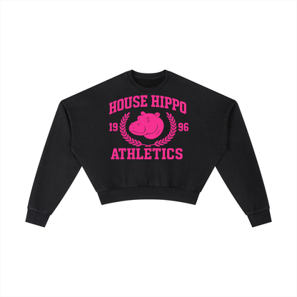 House Hippo Cropped Sweatshirt