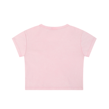Snow Washed Crop Top