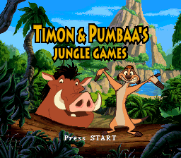 Disney’s Timon & Pumbaa Jungle Games – General Mills Promo CD-ROM (2000)