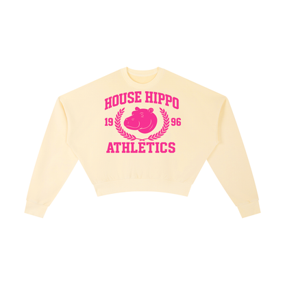House Hippo Cropped Sweatshirt