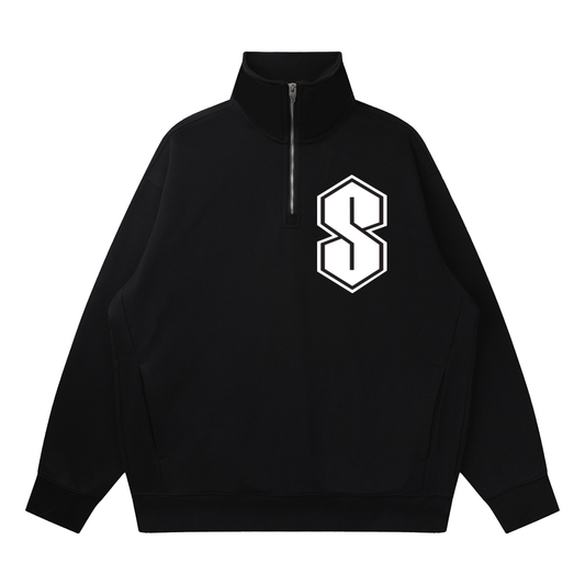 “S” Drawing Quarter-Zip