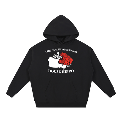 North American House Hippo Hoodie