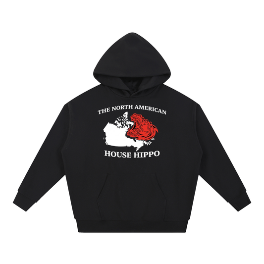 North American House Hippo Hoodie
