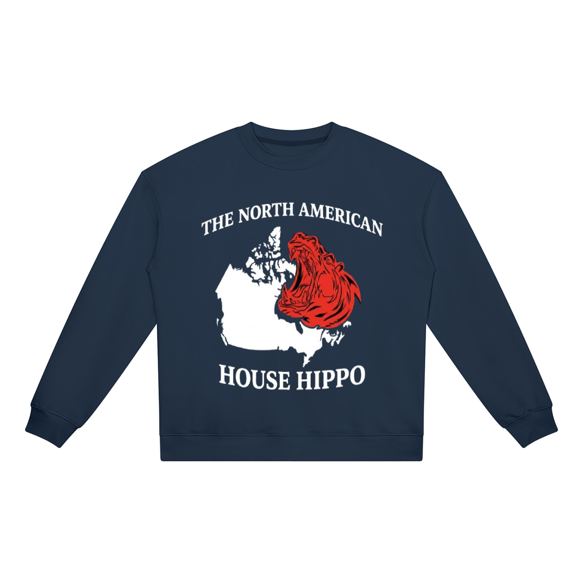 House Hippo Crewneck