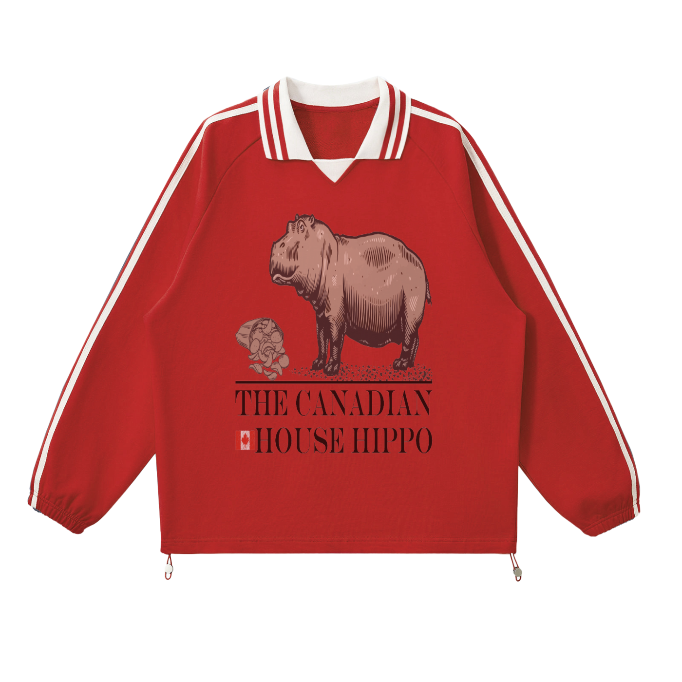 House Hippo Collar Sweatshirt