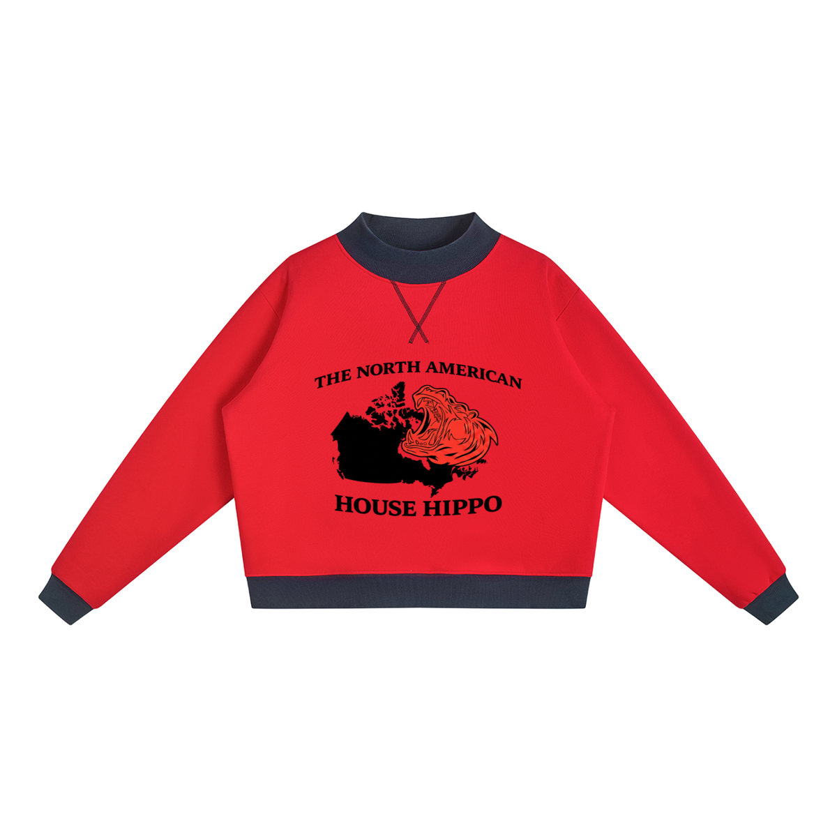 House Hippo Crewneck Sweatshirt