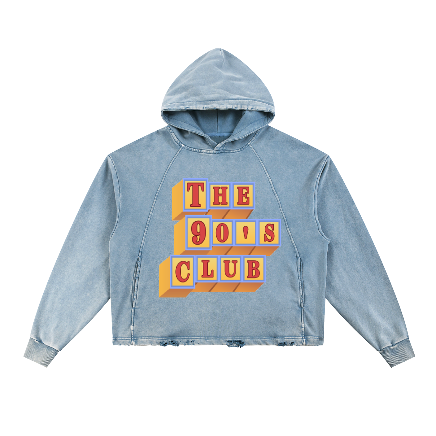 The 90’s Club Vintage Washed Hoodie