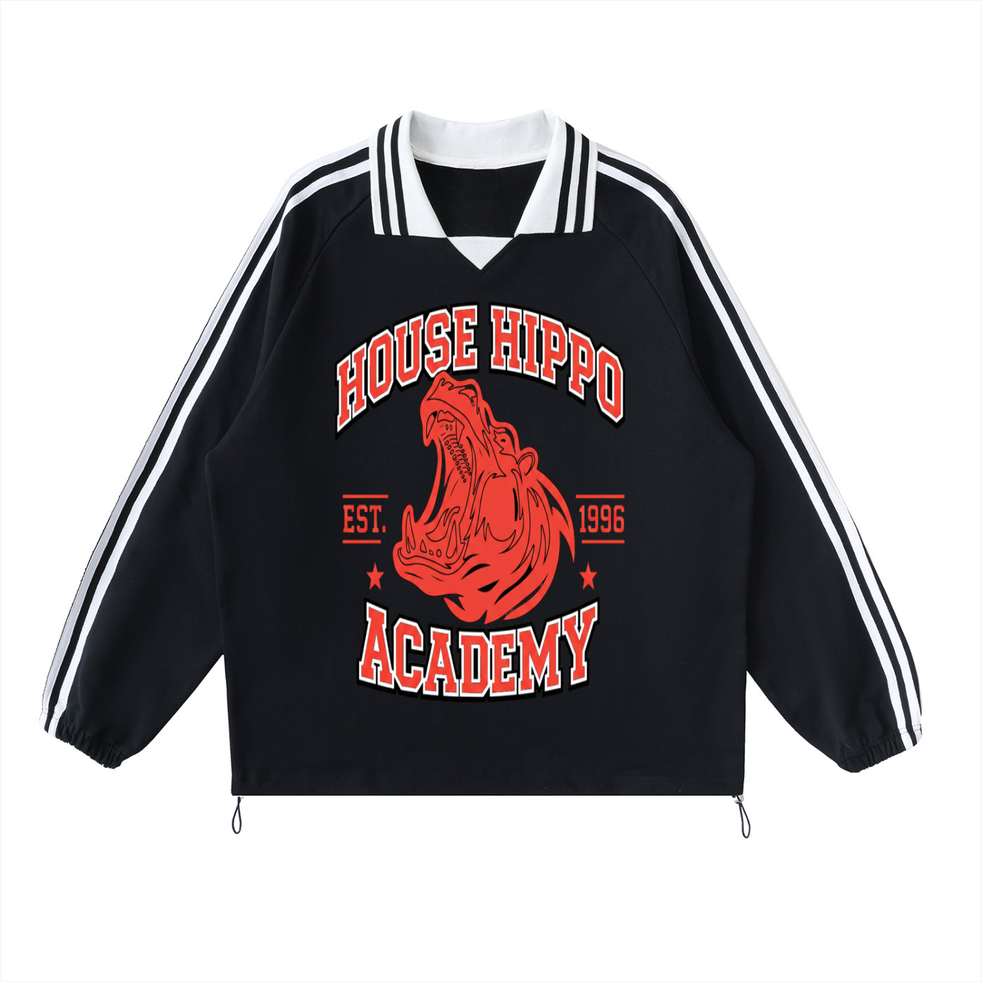 House Hippo Academy Collar Sweatshirt