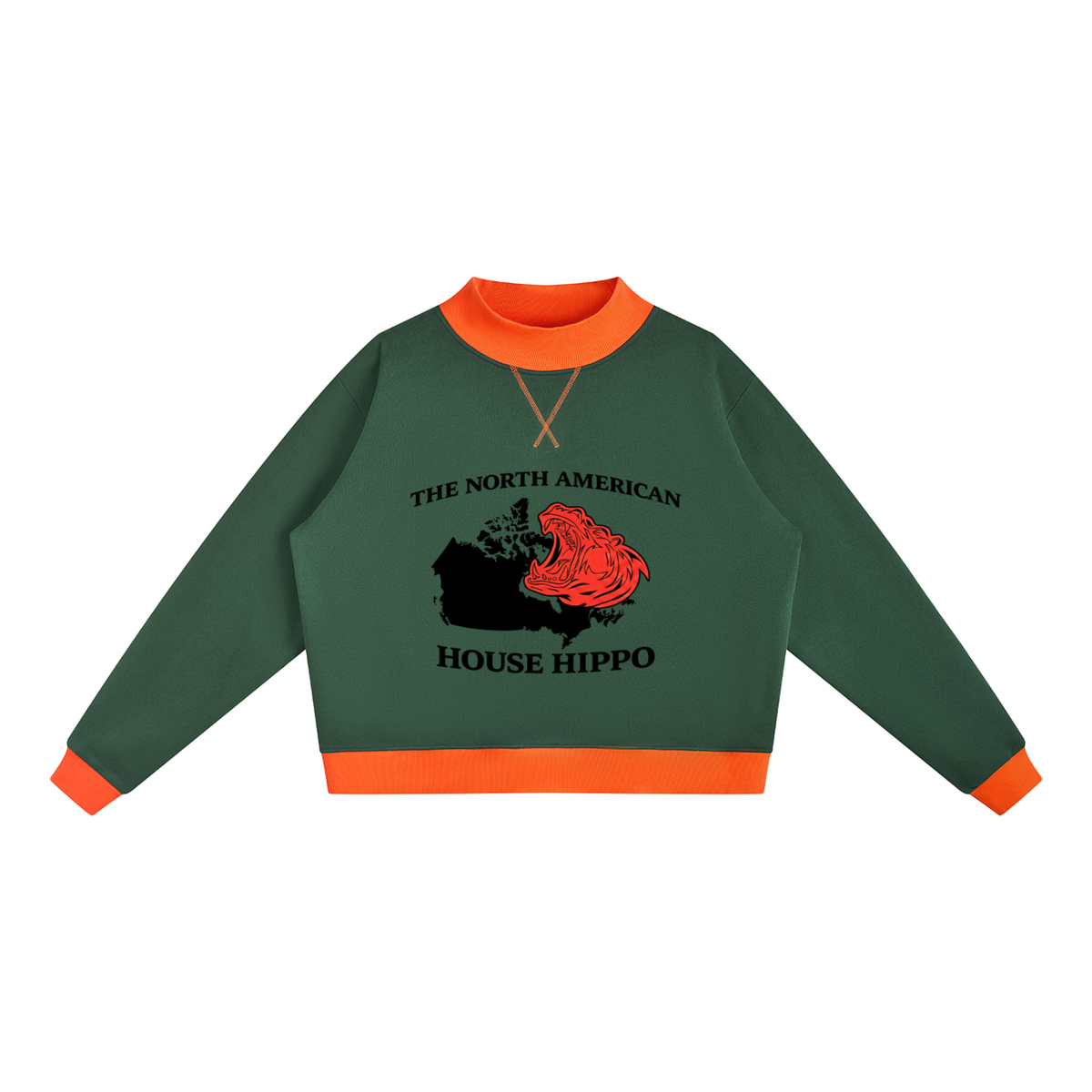 House Hippo Crewneck Sweatshirt