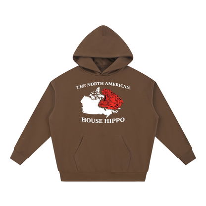 North American House Hippo Hoodie