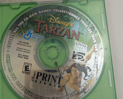 Disney’s Tarzan Print Studio – General Mills Cereal Promo CD-ROM (2000)