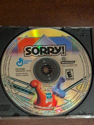 Sorry! – General Mills Cereal Promo CD-ROM (2000)