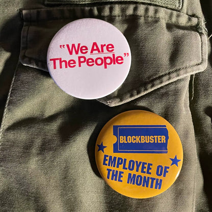 Blockbuster Employee of The Month Pin