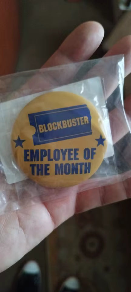 Blockbuster Employee of The Month Pin