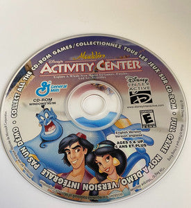 Aladdin Activity Center CD-ROM – General Mills Cereal Bonus (2000–2001, Pre-Owned)