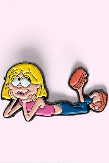 Lizzie McGuire Cartoon Pin