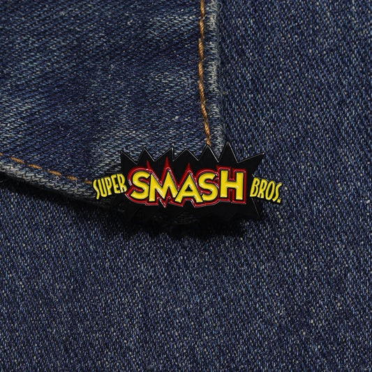 Super Smash Bros Pin