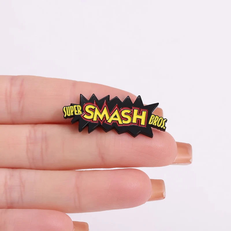 Super Smash Bros Pin
