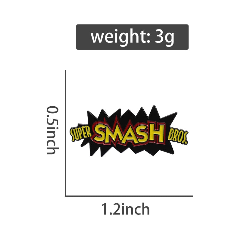 Super Smash Bros Pin
