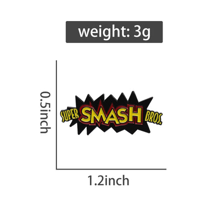 Super Smash Bros Pin