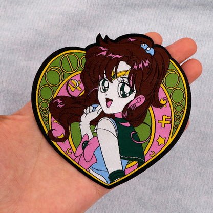 Sailor Moon Embroidered Patch – 9cm x 8cm (Iron-On or Sew-On)