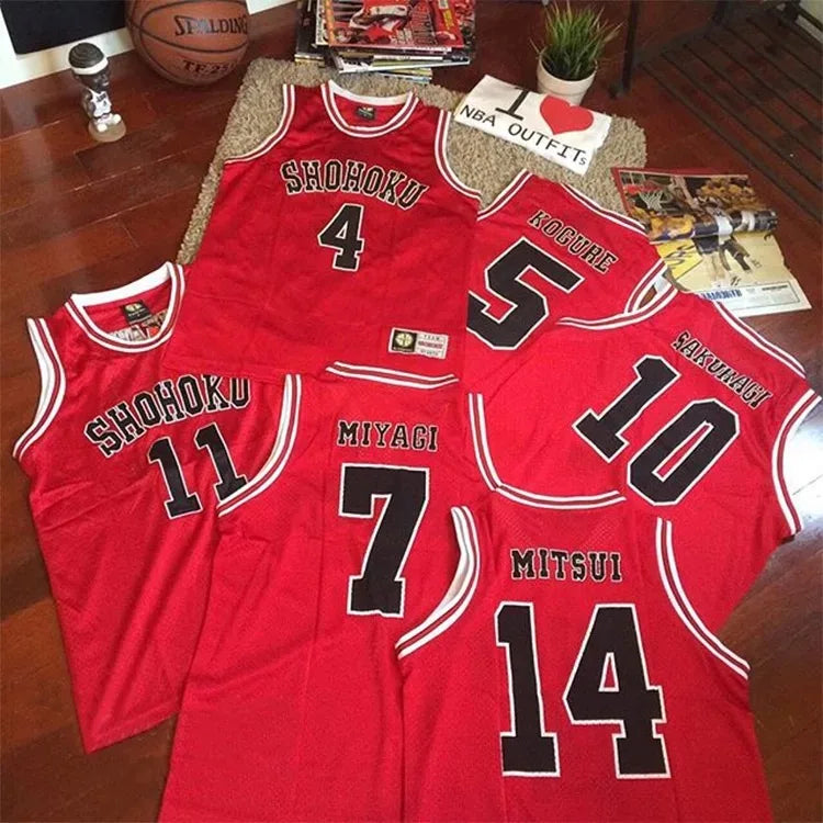 Shohoku School Basketball Team Jersey