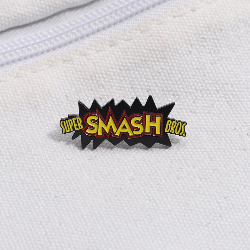 Super Smash Bros Pin