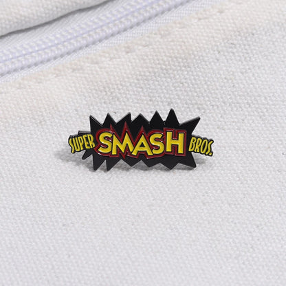Super Smash Bros Pin