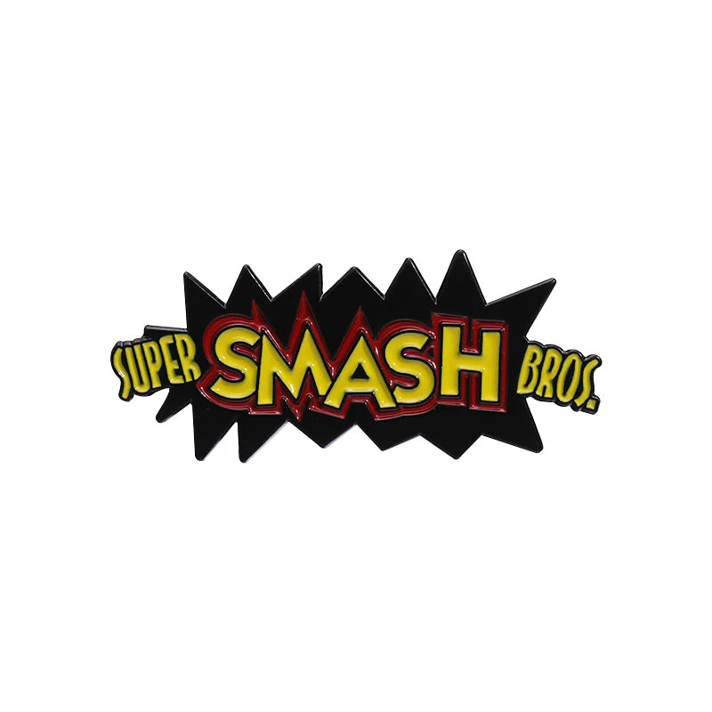 Super Smash Bros Pin